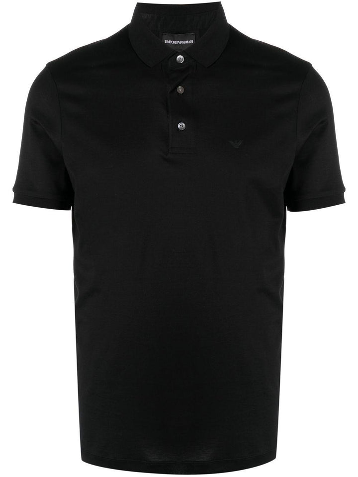 Polo lyocell nera 