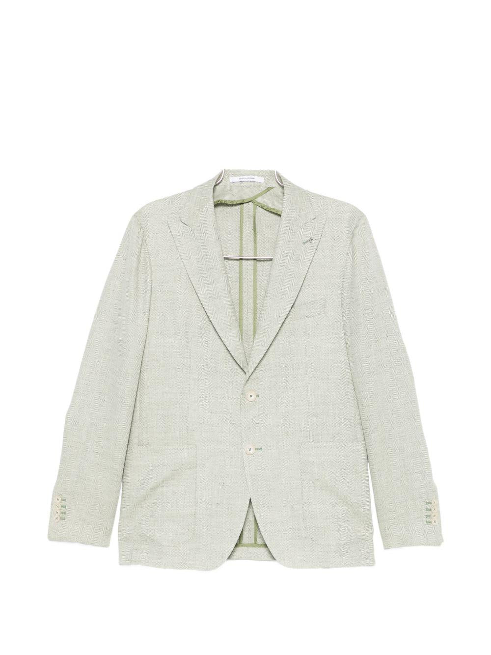 Blazer monopetto verde 