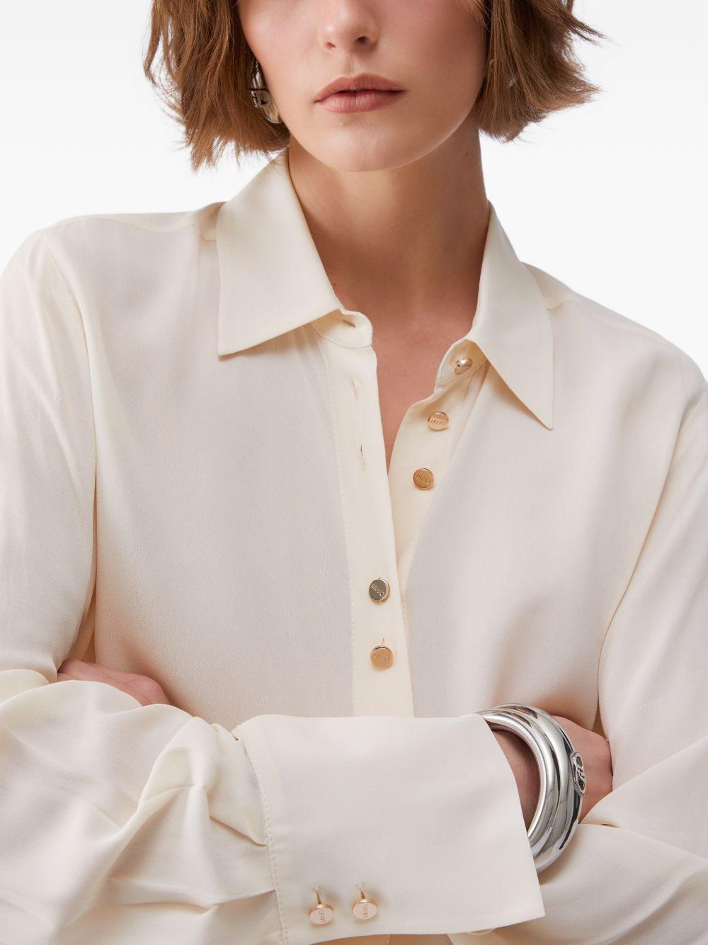 Camicia con logo 