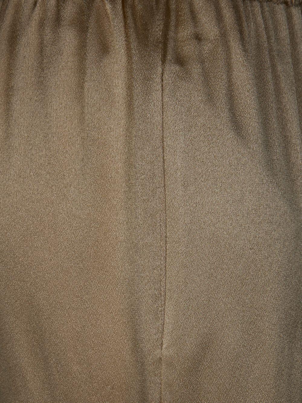 Pantaloni in satin 