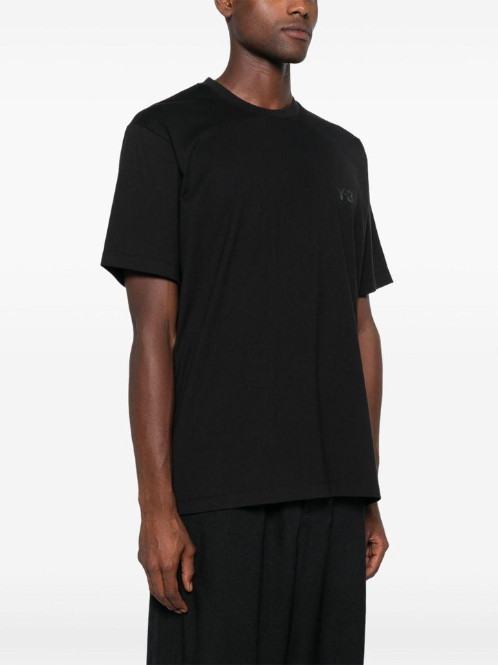 T-shirt nera logotype 