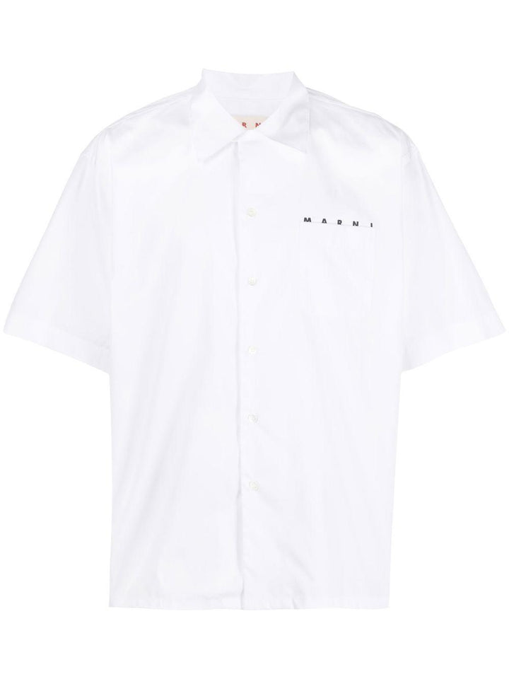 Camicia bianca manica corta 
