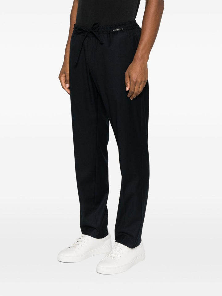 Pantaloni Adam con coulisse blu navy 
