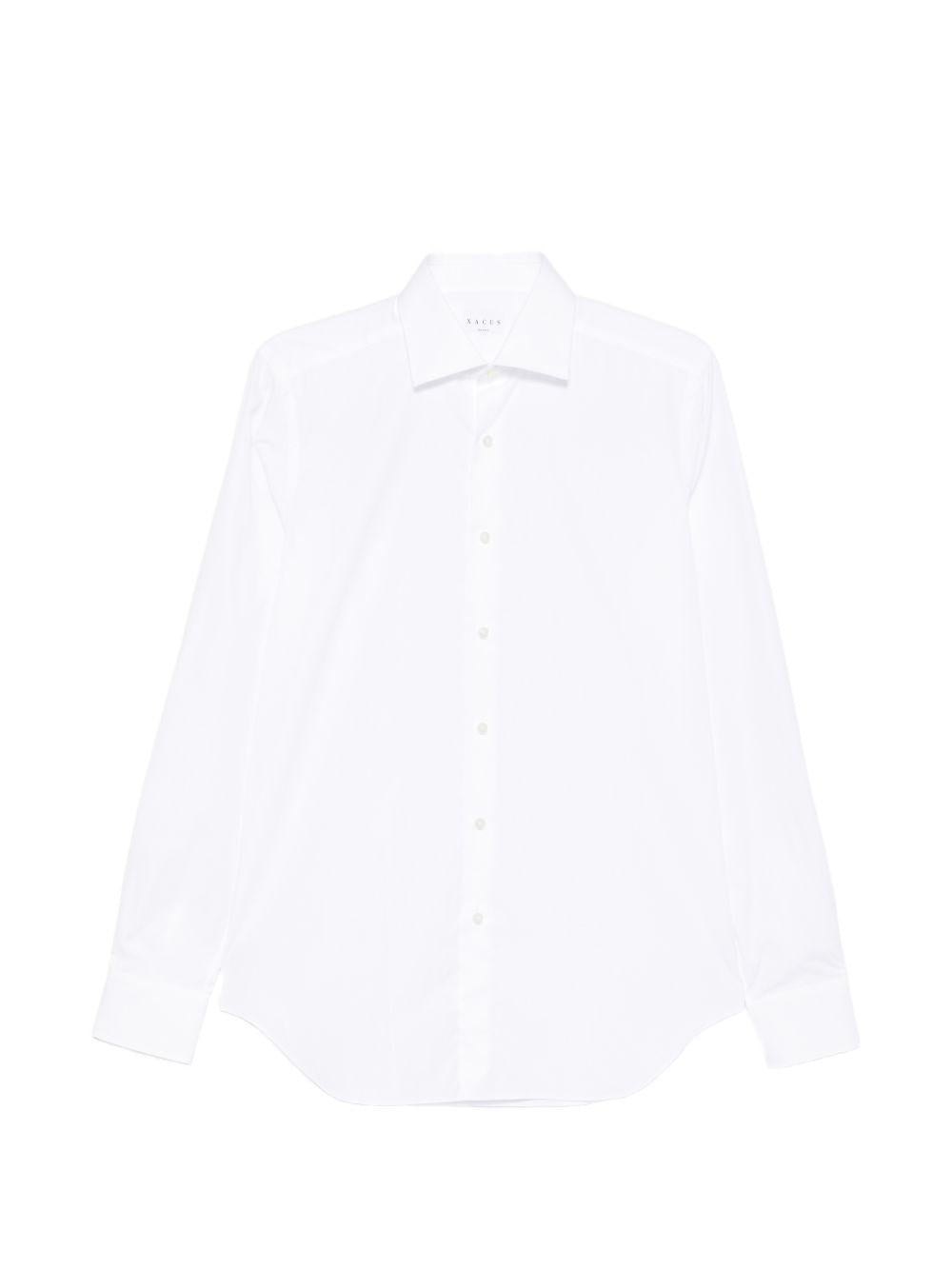 Camicia bianca con bottoni 