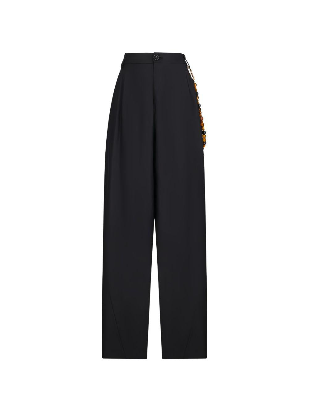 Pantaloni Phebe a gamba ampia 