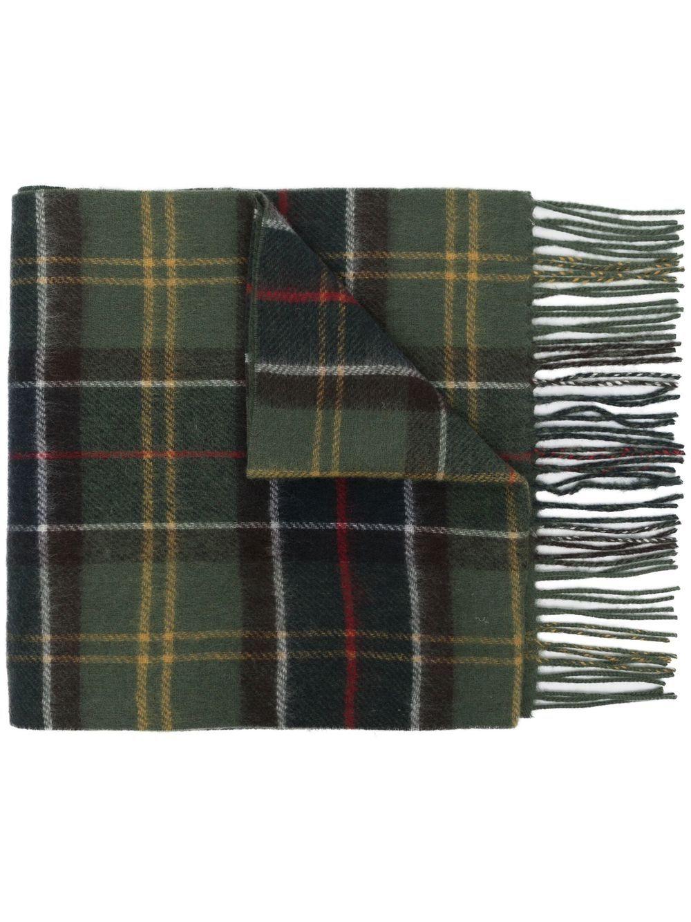 Sciarpa tartan verde 