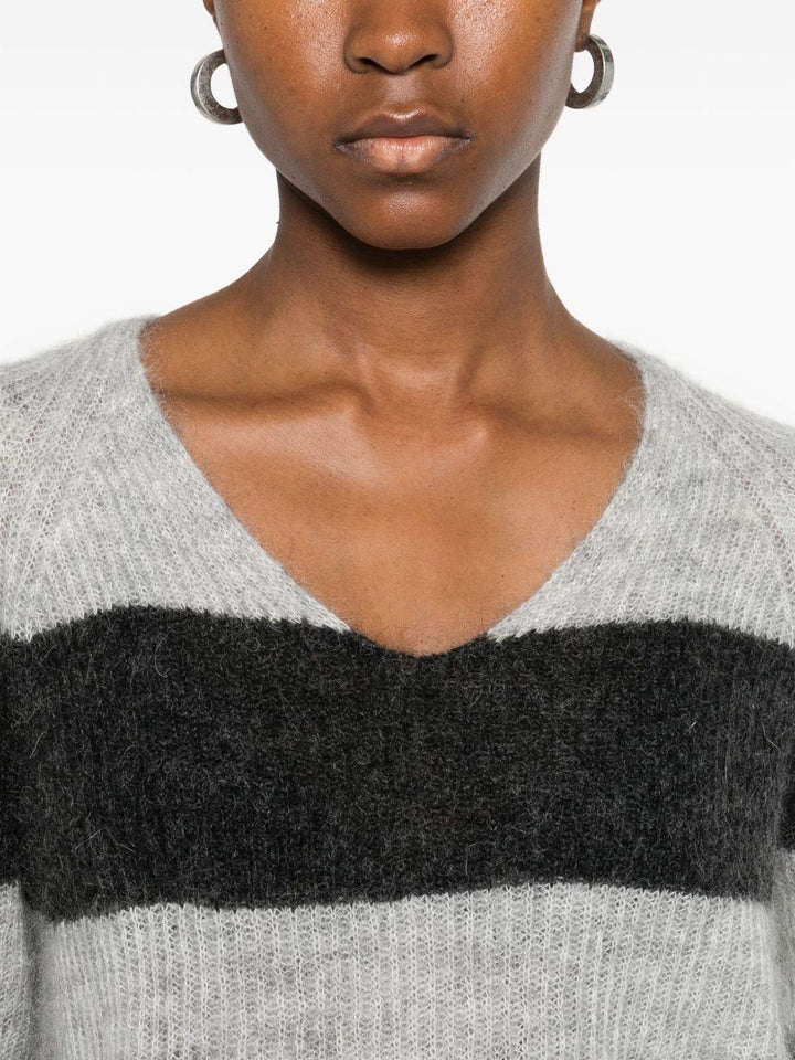 Maglione a righe 