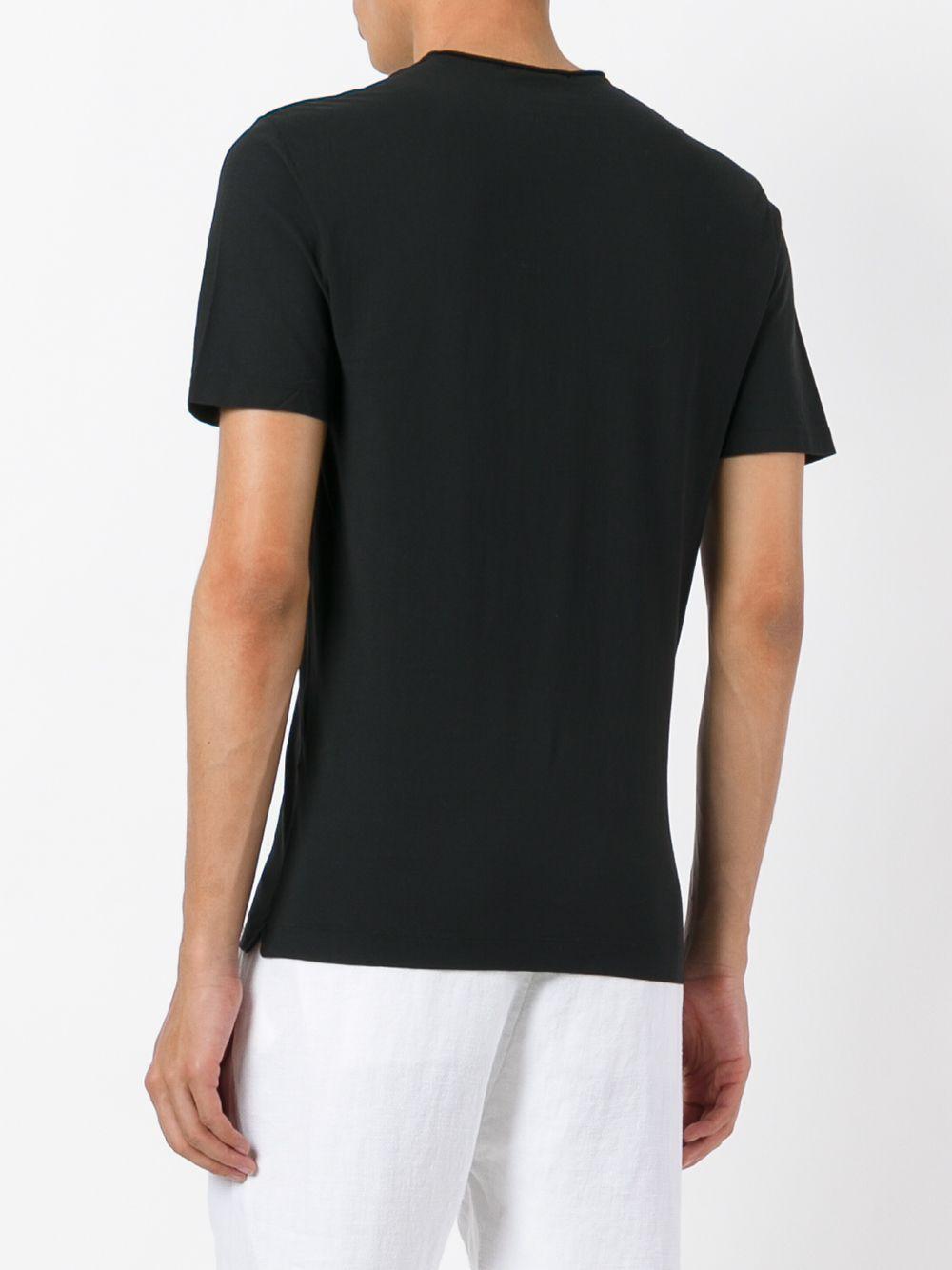 T-shirt classica nera 