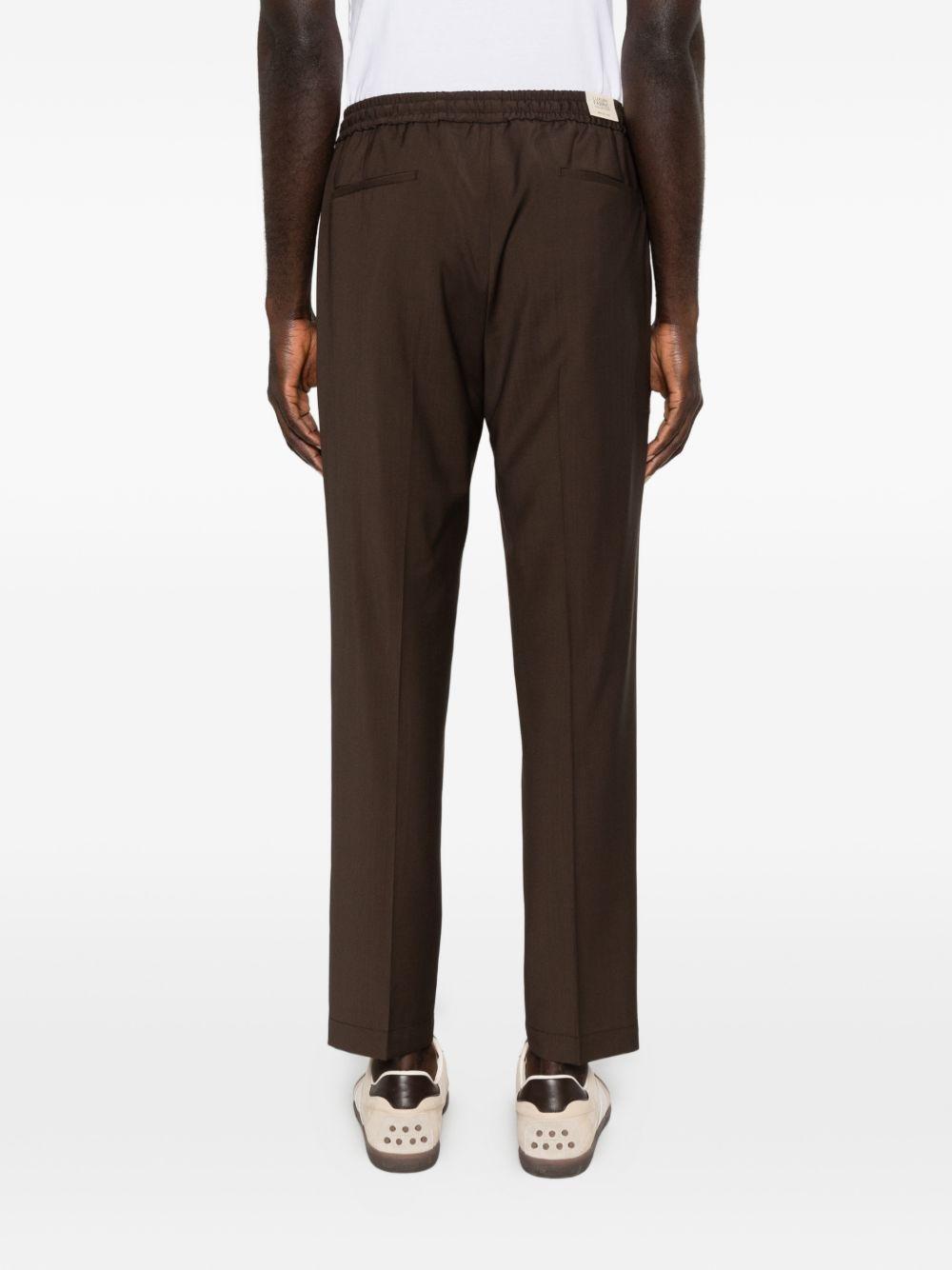 Pantaloni Wimbledons marrone con coulisse 