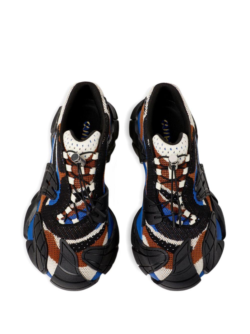 Sneakers Tormenta bianche, marroni, nere e blu 