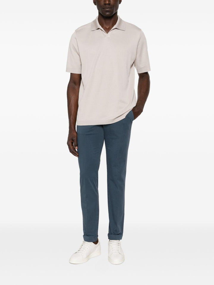 Pantaloni oceano con risvolto 