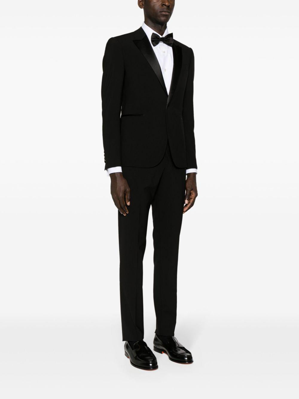 Abito monopetto tuxedo nero 